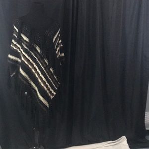 Poncho like new!